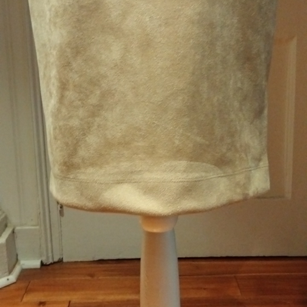 Philosophy Faux Leather (Suede) Pull On Pencil Skirt - Picture 4 of 9